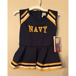 NWT Vintage Little King Navy Collegiate Cheerleader Uniform 18 Months
